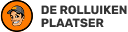 De Rolluikenplaatser Logo - Orange Transparent - Dark